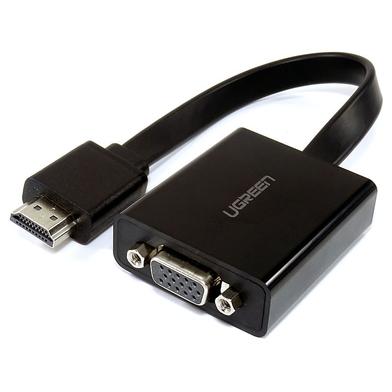 HDMI to VGA Adapter 1080P Active 3.5 Audio - Arcade Express S.L.